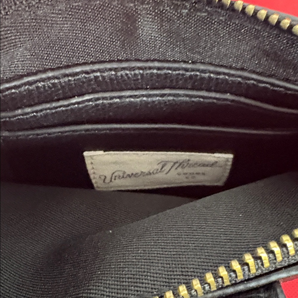 Universal Thread Black Zip Wristlet - image 4